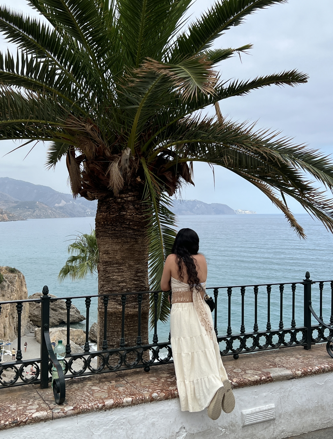 Woman in Nerja, balcon de europa